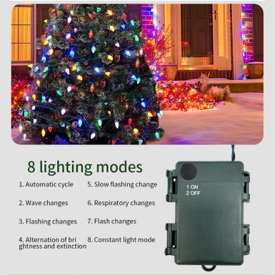 LED圣诞灯 - HCP172 C7草莓头灯串